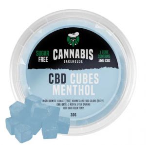 CBD Cubes Menthol 30g