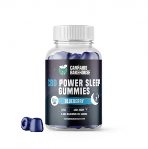 CBD Power Sleep Gummies Blueberry 150g